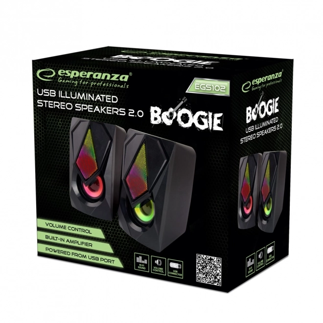 Usb Led Zvučnici Rainbow Boogie 2.0