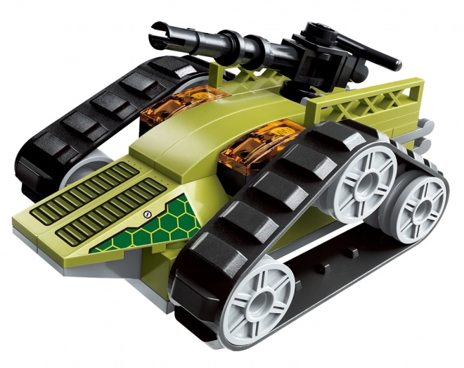 Qman Thunder Expedition Battle Car 1415 set 8v1
