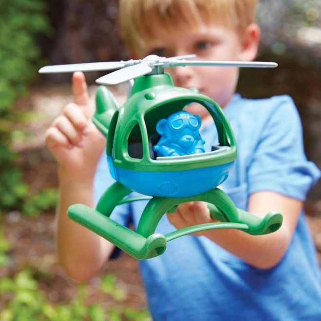 Helikopter Green Toys plava