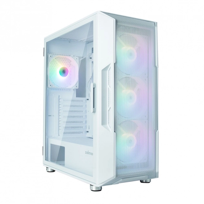 Bijelo računalo kućište I3 Neo ATX Mid Tower RGB