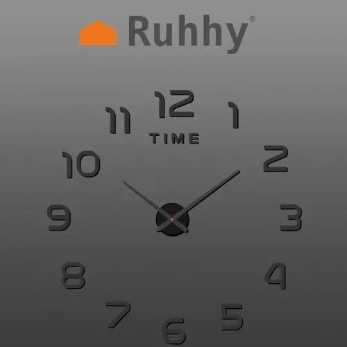 Zidni sat DIY Ruhhy