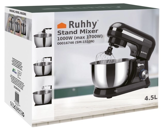 Ruhhy 16746 Kuhinjski robot 4,5L + 24 slastičarskih nastavaka 1700W