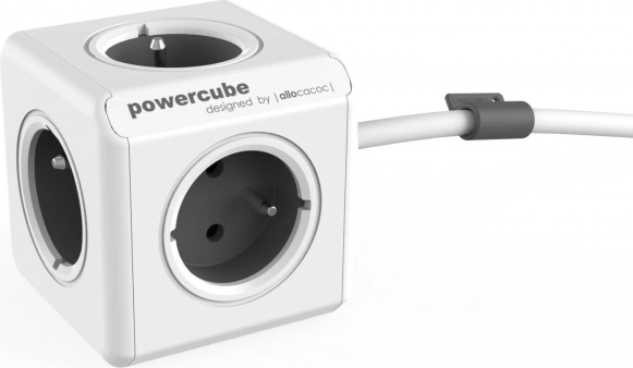 Produžni razdjelnik PowerCube Extended 1,5 m, siva