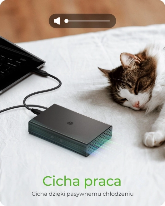 Vanjsko RAID kućište IB-RD2253-C31 za 2,5 SATA HDD na USB 3.2 Gen 2, RAID 0,1, JEDAN, VELIKI