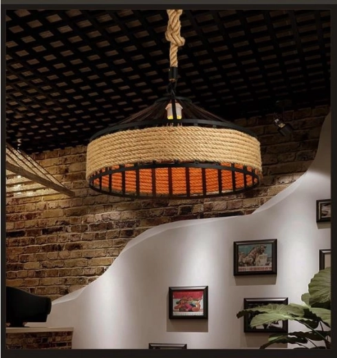 Rustikalni dizajn s prirodnim užetom