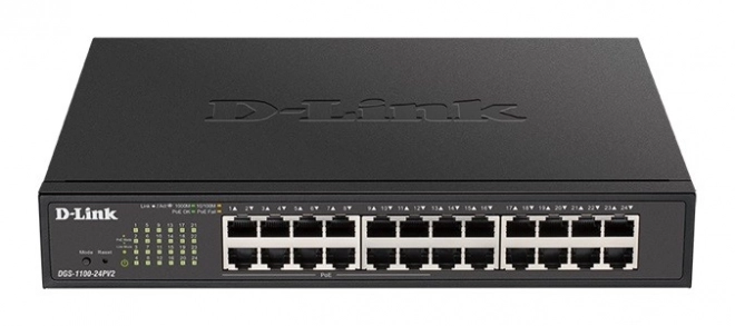 Prekidač D-Link DGS-1100-24PV2 Switch 24GE PoE