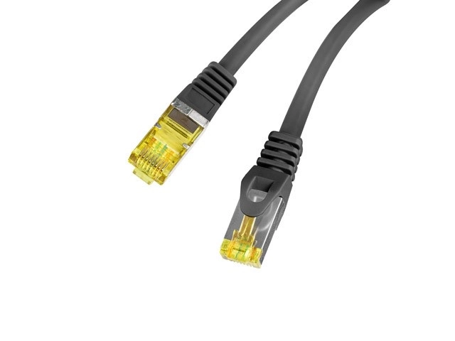 Patchcord Lanberg kategorije 6a S/FTP 3m crni