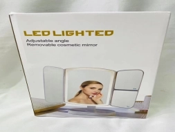 Sklopivo kozmetičko ogledalo s LED osvjetljenjem