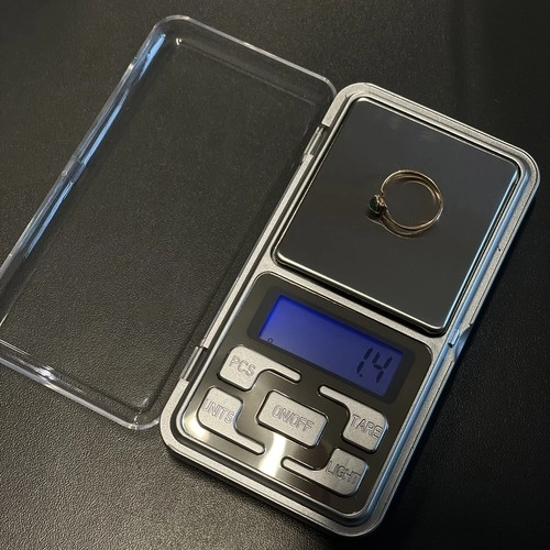 Precizna džepna vaga za nakit RUHHY do 500g