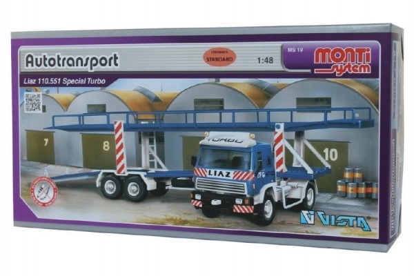 Konstruktor Monti System MS 19 Autotransport Liaz 1:48 u kutiji 31,5x16,5x7,5cm