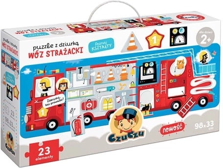 CzuCzu Puzzle s rupom Vatrogasno vozilo