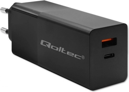 Punjač Qoltec GaN Power Pro crni