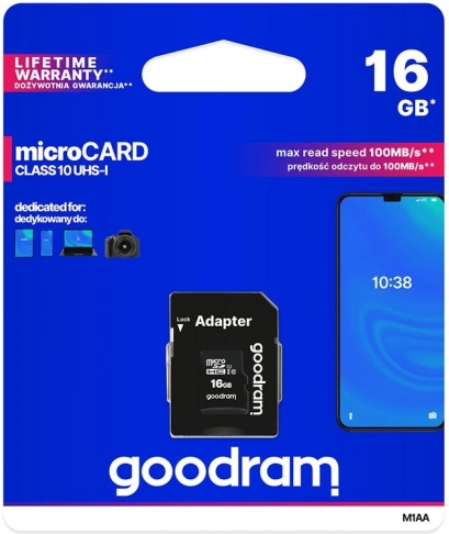 Goodram microSD memorijska kartica 16GB