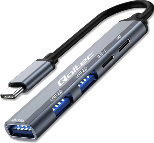 USB‑C hub 5-u-1 s PD, USB‑C, USB 3.0 i 2× USB 2.0
