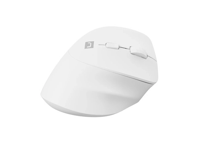 Vertikalni bežična miš Crake 2 BT 5.2 + 2.4GHz bijela