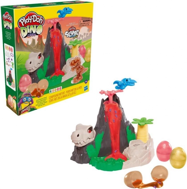 Play-Doh Dino Crew otok vulkanske lave