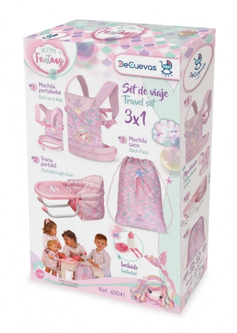 DeCuevas 60041 Putni set za lutke 3 u 1 Ocean Fantasy 2021