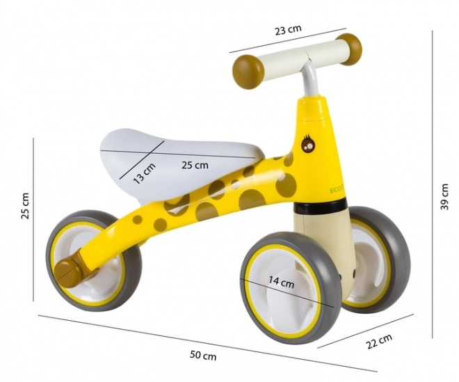 Balans bicikl "Žirafa" ECOTOYS