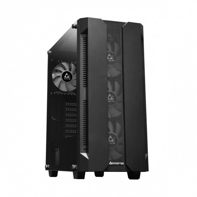 Kućište Midi Tower CHIEFTEC Hunter s 4x RGB ventilatora