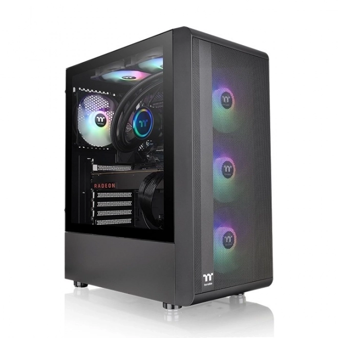 Računalno kućište S200 s kaljenim staklom i RGB osvjetljenjem