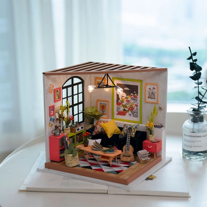 Robotime miniatura kućice dnevna soba