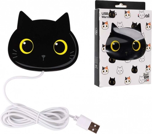 USB grijač napitaka s mačjim šalicama