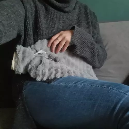 Gumena boca za toplu vodu s navlakom 2000ml Ruhhy 19806
