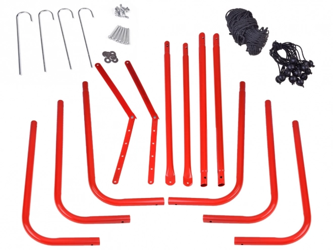 Treningokvir Rebounder za skakački nogomet 100x100cm