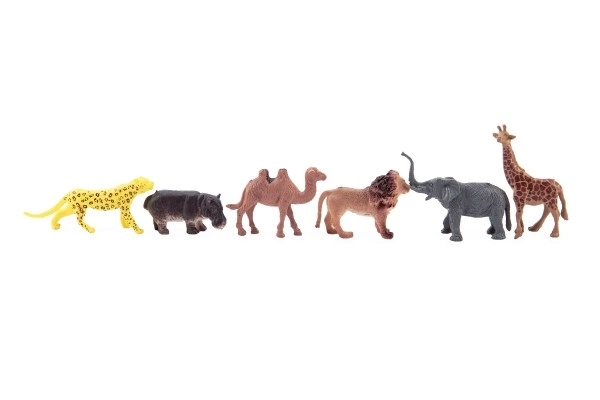 Mini safari ZOO životinje plastika 5-6cm 12kom u vrećici