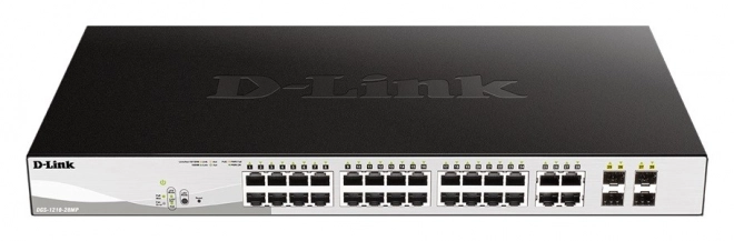 Prekidač DGS-1210-28MP s 24 GE PoE+ i 4 SFP porta