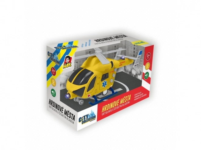 Spasilački helikopter s funkcijama svjetla i zvuka