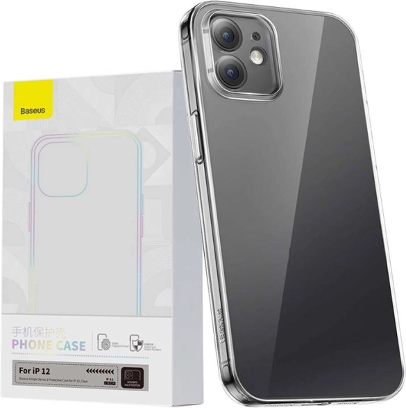 Prozirna futrola BASEUS Simple za iPhone 12