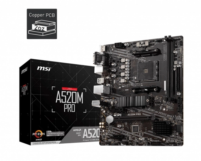 Matična ploča MSI A520M PRO mATX za AMD