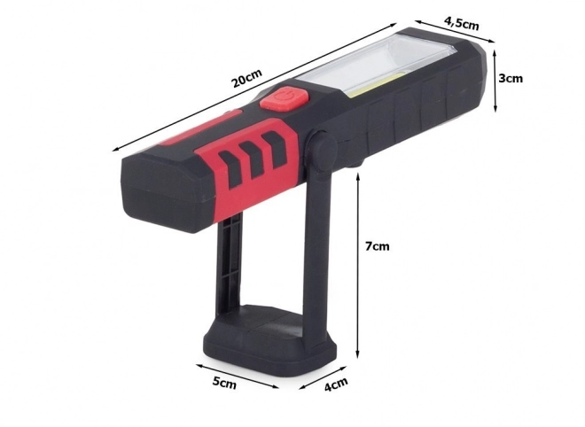 Radiona lampa 3u1 LED COB punjiva