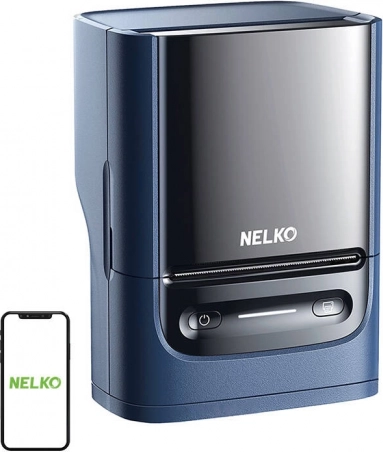 Termalni pisač naljepnica Nelko PM220 (plava)