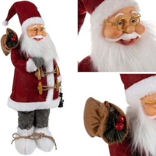 Božićna figurica Djeda Mraza 60 cm RUHHY