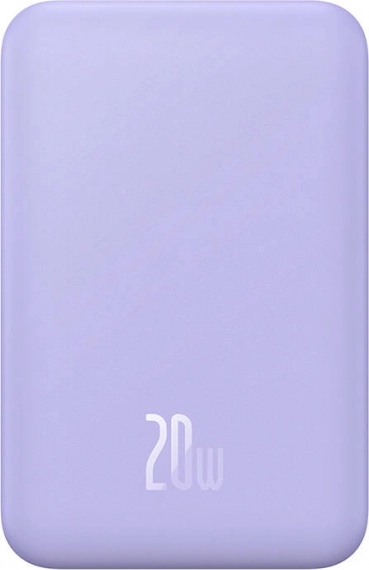 Magnetna mini power banka BASEUS 5000 mAh 20W ljubičasta