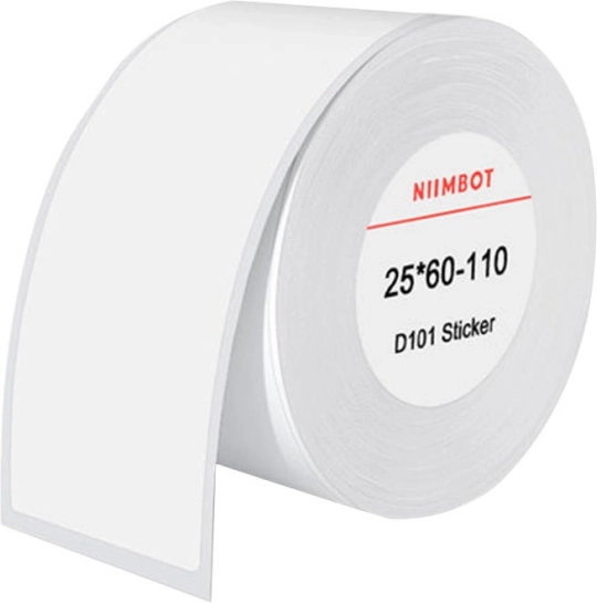 Termalne naljepnice Niimbot 25x60 mm bijele