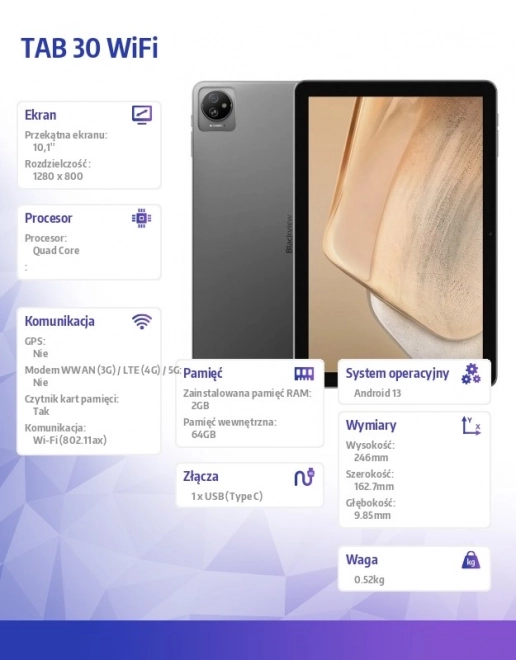 Tablet Blackview TAB 30