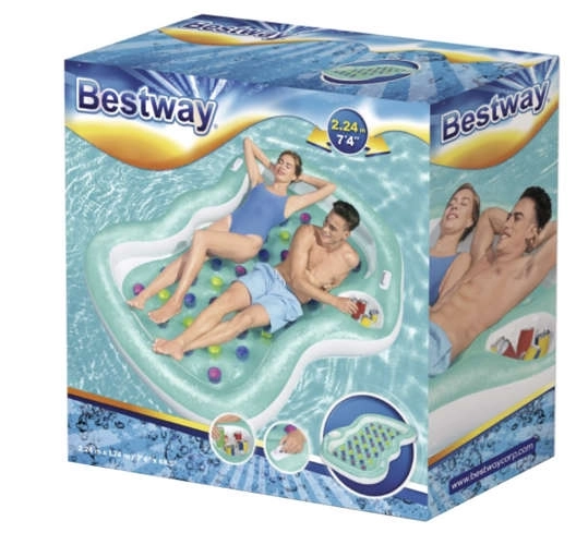 Dvostruki napuhani madrac - BESTWAY 43045