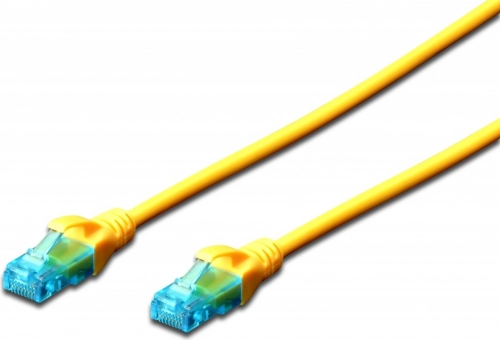 Mrežni patch kabel U/UTP Cat 5e, 5 m, žuti