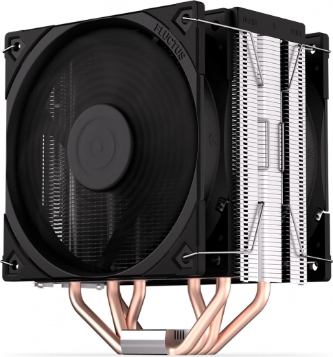 Asimetrični heatsink i 4 heatpipe cijevi za učinkovit odvod topline