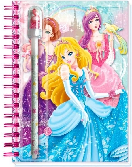 Spiralna bilježnica s motivom princeze Pecoware