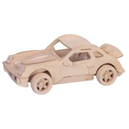 Woodcraft Drvene 3D puzzle male Porsche