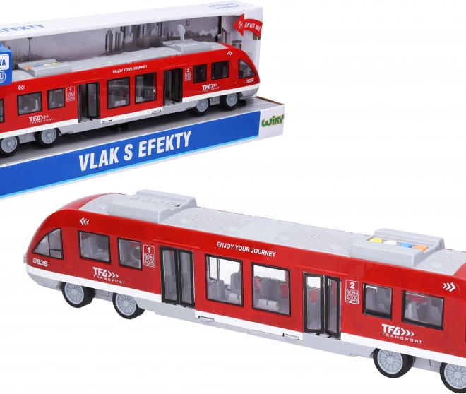 Vlak s efektima 44 cm – češko pakiranje