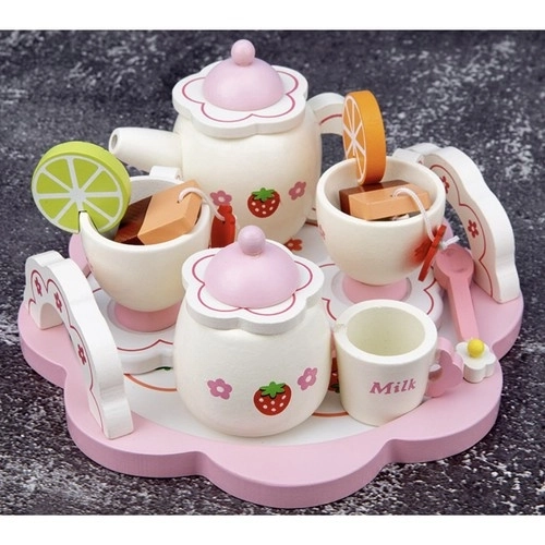 Drveni čajni set Kruzzel 21950