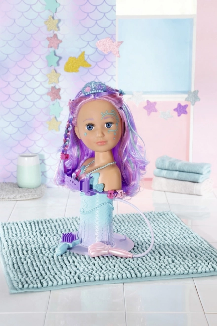 Starija sestrica BABY born glava za češljanje - Sirena