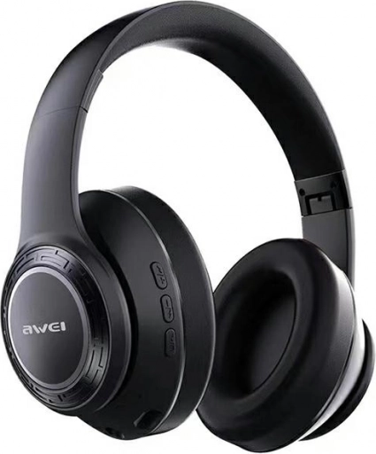 AWEI bežične gaming naglavne slušalice Bluetooth s RGB pozadinskim osvjetljenjem crne