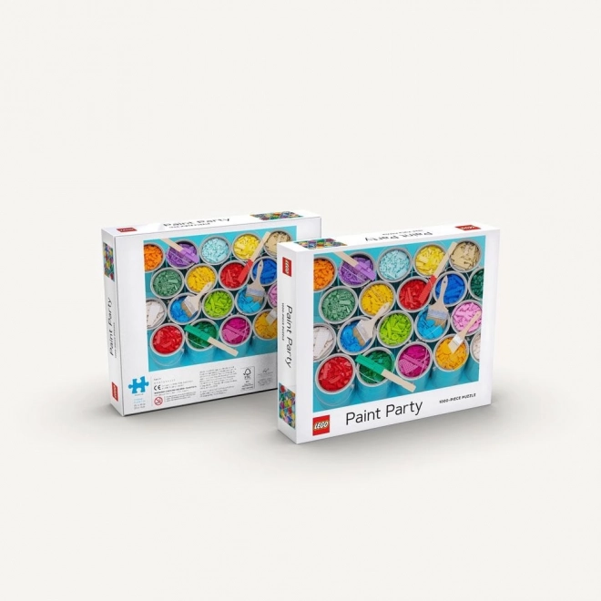 Chronicle Books puzzle LEGO slikarska zabava 1000 dijelova