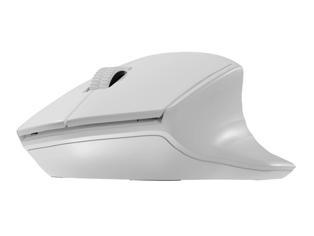Bežični miš Siskin 2 1600 DPI Bluetooth 5.0 + 2,4GHz – Bijela